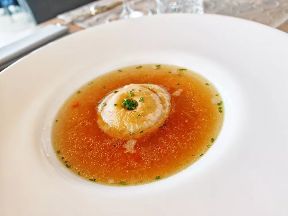 Fazanova juha s kozicami, Oaza Moravske Toplice