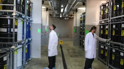 ﻿- 23.05.2018 – Dol pri Ljubljani, RIC - Reaktorski center Podgorica – IJS, Centralno skladišče radioaktivnih odpadkov, Brinje 40 - Agencija za radioaktivne odpadke (ARAO) predstavilia posodobitve skladišča in opreme v zadnjem obdobju ter načrte za naslednje desetletje in vplive na okolje; -  //FOTO: Jaka Gasar