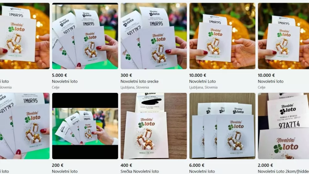 novoletni loto preprodaja