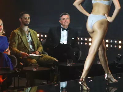 žirija Borut Pahor03.09.2025 - Miss Universe Slovenije 2025 - Odiseja Foto: Luka Cjuha