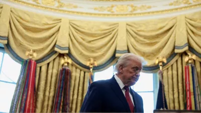 FILE PHOTO: U.S. President Donald Trump attends a Mexican Border Defense Medal presentation in the Oval Office at the White House in Washington, D.C., U.S., December 15, 2025. REUTERS/Evelyn Hockstein/File Photo