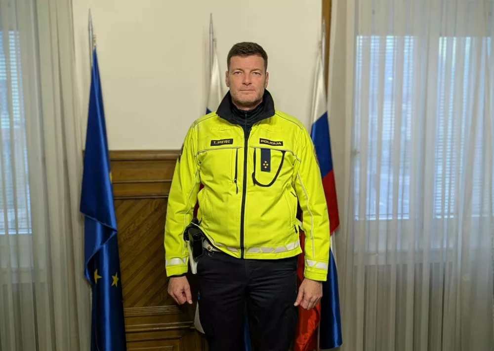 Tine Prevec je v policiji že 30 let. / Foto: Daf