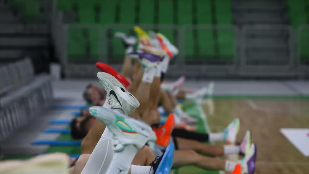 - Simbolična fotografija, &scaron;portni copati, &scaron;port, - 31.07.2025. - Trening mo&scaron;ke ko&scaron;arkarske reprezentance Slovenije pred pripravljalnimi tekmami.//FOTO: Bojan Velikonja