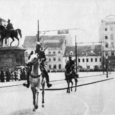 SHS Srbska vojska v Zagrebu / Foto: Wikipedia