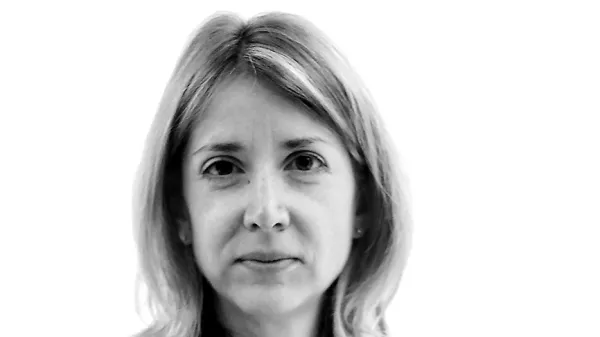 Veronika Rupnik Ženko- Redakcija Dnevnik 2024 - portreti za komentarje in kolumne - kolumnisti - komentatorji &ndash; novinarji - portret //FOTO: Luka Cjuha