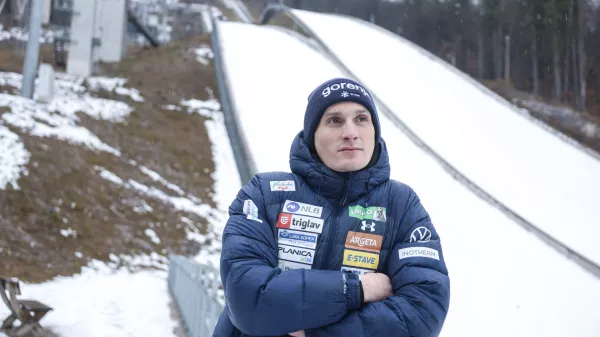 Domen Prevc- 17.12.2025 - odprti trening mo&scaron;ke in ženske skakalne reprezentance, Planica//FOTO: Jaka Gasar