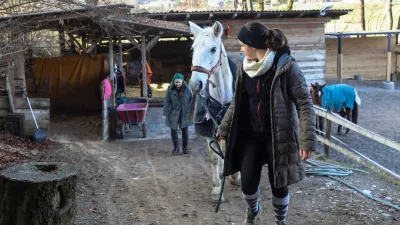 - 29.12.2025. - Reportaža Konjeni&scaron;ki klub Grič v Ljubljani.//FOTO: Bojan Velikonja / Foto: Bojan Velikonja