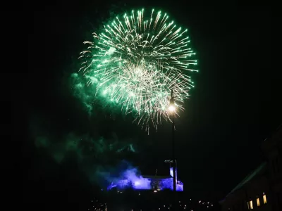 Silvestrovanje v Ljubljani. foto:Bojan Velikonja / Foto: 