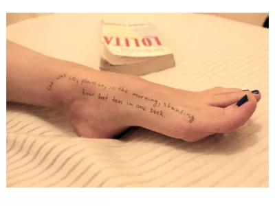 Writing appears on a female body in this image from the estate of the late financier and convicted sex offender Jeffrey Epstein, released by the House Oversight Committee Democrats in Washington, D.C., U.S., on December 18, 2025. House Oversight Committee Democrats/Handout via REUTERS   THIS IMAGE HAS BEEN SUPPLIED BY A THIRD PARTY