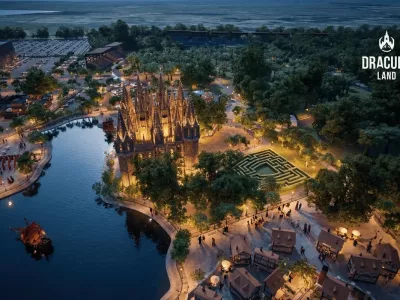 Dracula Land bo ponujal kombinacijo gorskih drč, temnih voženj, žive zabave, kulinaričnih doživetij, interakcij, podprtih z umetno inteligenco, ter obsežnih tematskih okolij, navdihnjenih s folkloro, gotsko literaturo in svetovno mitologijo. F Dracula Land