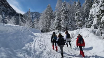 Zima, sneg, sonce, rekreacija, sprehod, narava Foto: Tatjana Pihlar / Foto: Tatjana Pihlar