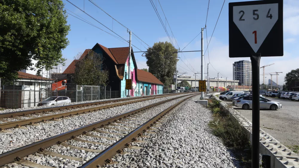 8.10.2025 - Tivolski lok - trasa za povezovalni tir - železnicaFoto: Luka Cjuha