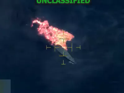 čoln v pacifiku, napad na čoln s tihotapci