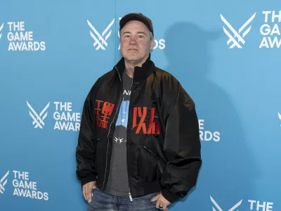 Vince Zampella attends the arrivals of "THE GAME AWARDS 2025" at The Peacock Theater in Los Angeles, CA on December 11, 2025.,Image: 1058624718, License: Rights-managed, Restrictions: *** World Rights ***, Model Release: no