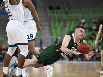 Joseph Girard III01.10.2025 - Cedevita Olimpija - Manresa, 1. krog evropskega pokala v sezoni 2025/26FOTO: Nik Erik Neubauer