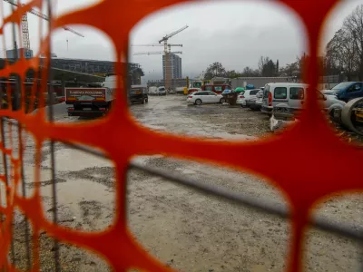 25.11.2025 - Lokacija nova avtobusna postaja Ljubljana,Vilharjeva cestaFoto: Luka Cjuha