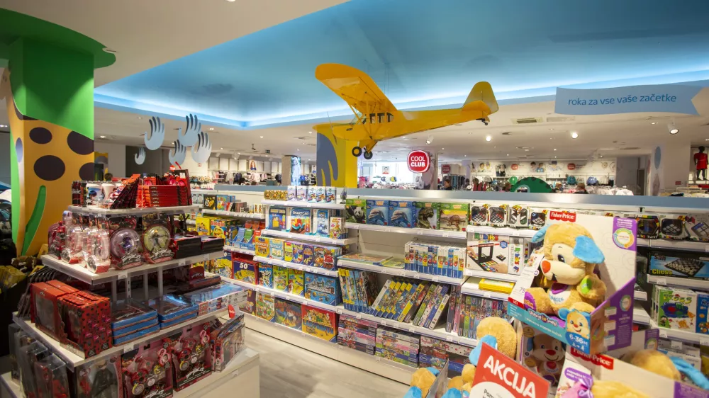 Baby Center v 5. nadstropju- 28.09.2018 &ndash; Prenovljena Veleblagovnica NAMA v Ljubljani - //FOTO: Matjaž Ru&scaron;t