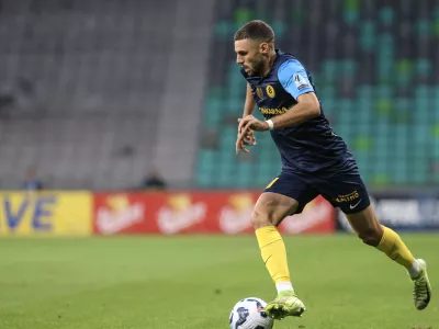 Danijel &Scaron;turm- 03.08.2025 - nogomet - 1.SNL - Olimpija: Celje, Stožice//FOTO: Jaka Gasar