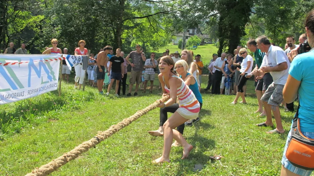 Vlečenje vrvi, vleka vrvi, Kolpa