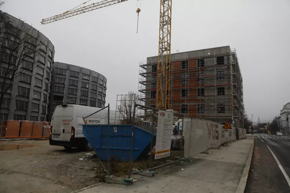 27.12.2025 - Gradbi&scaron;če - zaveti&scaron;če za brezdomce Poljanska cestaFoto: Luka Cjuha