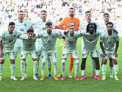 08.07.2025 Olimpija: Kairat, kvalifikacije za ligo prvakov v nogometuFOTO: Nik Erik Neubauer