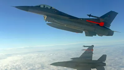 Danski lovski letali na nebu. Slika je arhivska in simbolična. / Foto: Profimedia