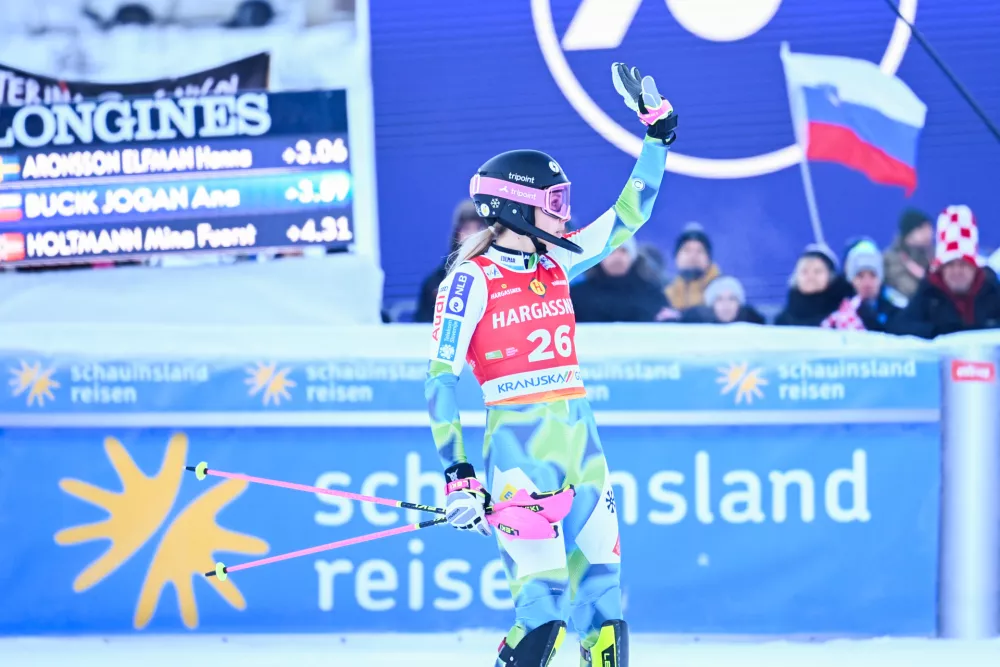 4.1.2026 - Audi FIS svetovni pokalu v alpskem smučanju, ženske, Kranjska Gora - slalomFOTO: Nik Erik Neubauer