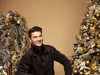 Damjan Murko je v novoletnem času obiskal Brezje 