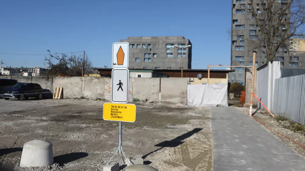 10.12.2025 - Želežni&scaron;ka postaja Ljubljana - nova začasna ureditev - Foto: Luka Cjuha