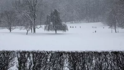 - 06.01.2026 - sneg v Ljubljani, zimske radosti, park Tivoli//FOTO: Jaka GasarOPOMBA: ZA OBJEKTIV 