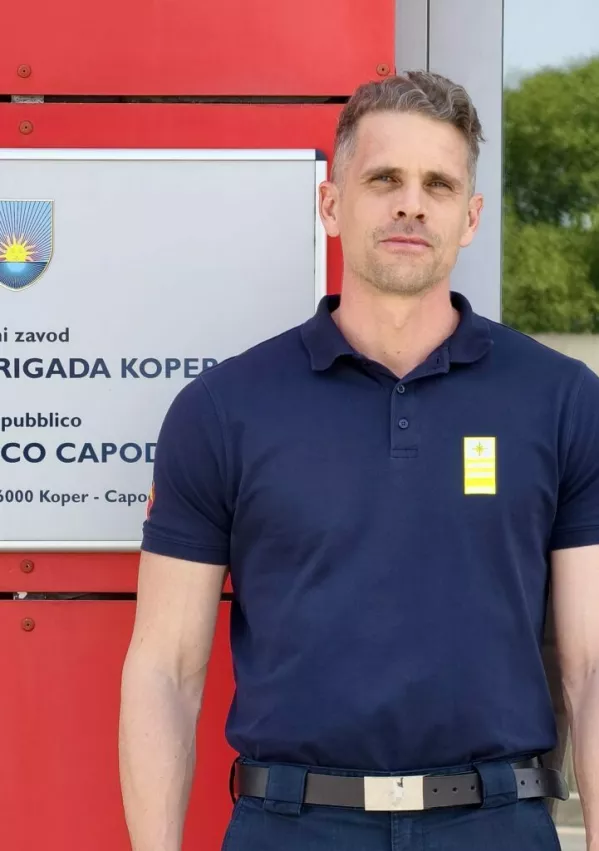 jan brodar poveljnik gasilska brigada Koper / Foto: Mestna Občina Koper