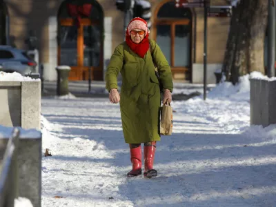 sneg mraz, foto luka cjuha / Foto: Luka Cjuha