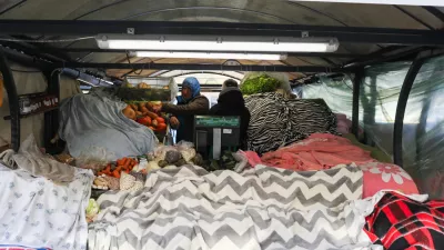 08.012026. Mraz -12 v Ljubljani. Tržnica Koseze. Foto: Bojan Velikonja