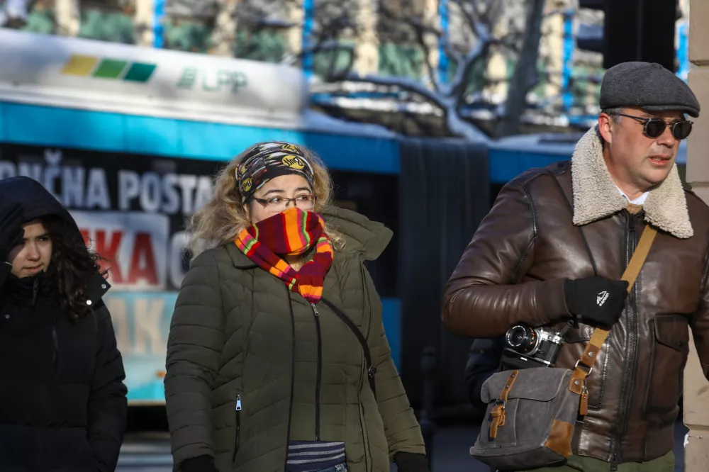 08.01.2025 - Sneg - mraz v LjubljaniFoto: Luka Cjuha