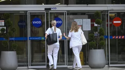  - 09.01.2024 &ndash; opozorilna stavka zdravnikov in zobozdravnikov - zdravniki in zobozdravniki zaradi neuresničenih zavez vlade iz že sklenjenih sporazumov opozorilno stavkali. protest //FOTO: Nik Erik Neubauer 