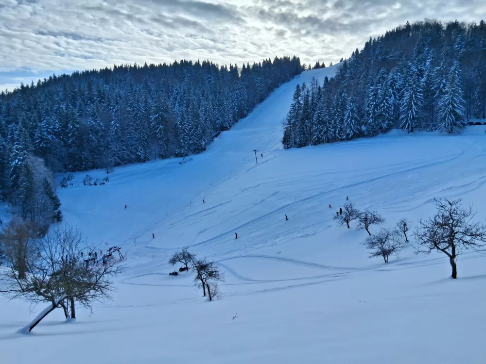 smuči&scaron;če Rajska dolina Kal / Foto: Katja Petrovec