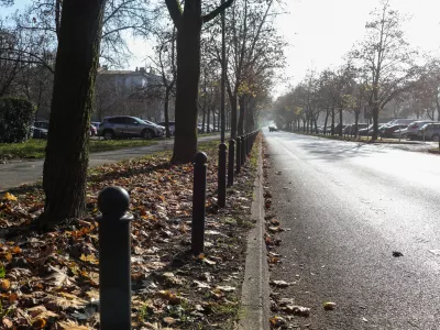 - 11.11.2025. - Novi količki na Parmski cesti v &Scaron;tepanjskem naselju. &Scaron;tepanjsko naselje.//FOTO: Bojan Velikonja