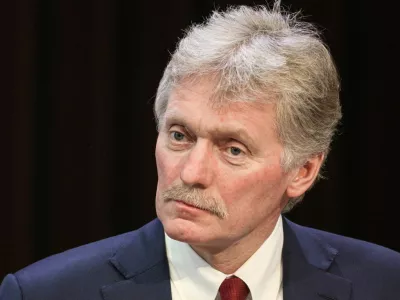 FILED - 19 December 2024, Russia, Moscow: Kremlin Spokesman Dmitry Peskov attends Russian President Vladimir Putin's annual end-of-year press conference. Photo: -/Kremlin Press Office/dpa - ATTENTION: editorial use only and only if the credit mentioned above is referenced in full