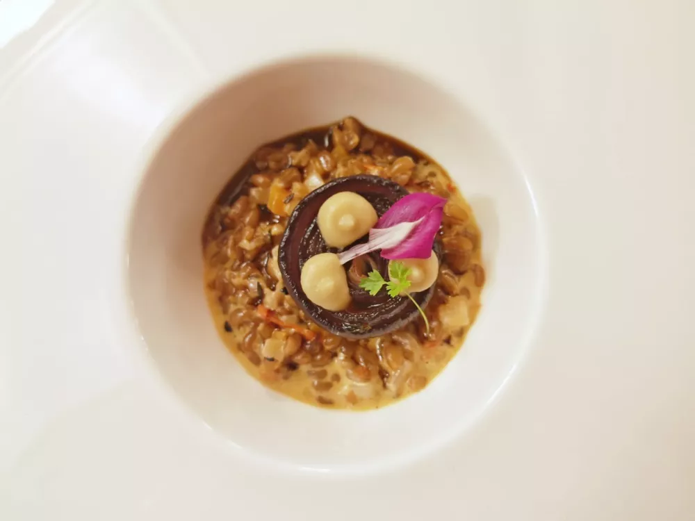 Pirina "rižota" Hotel Plesnik