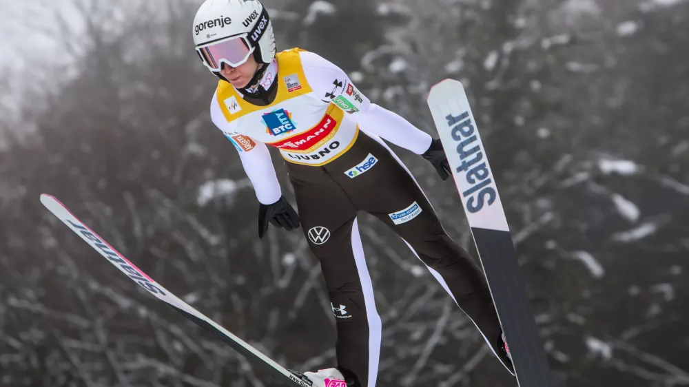 - Nika Prevc,- 10.01.2026. - Svetovni pokal v smučarskih skokih za ženske, Ljubno 2026.//FOTO: Bojan Velikonja
