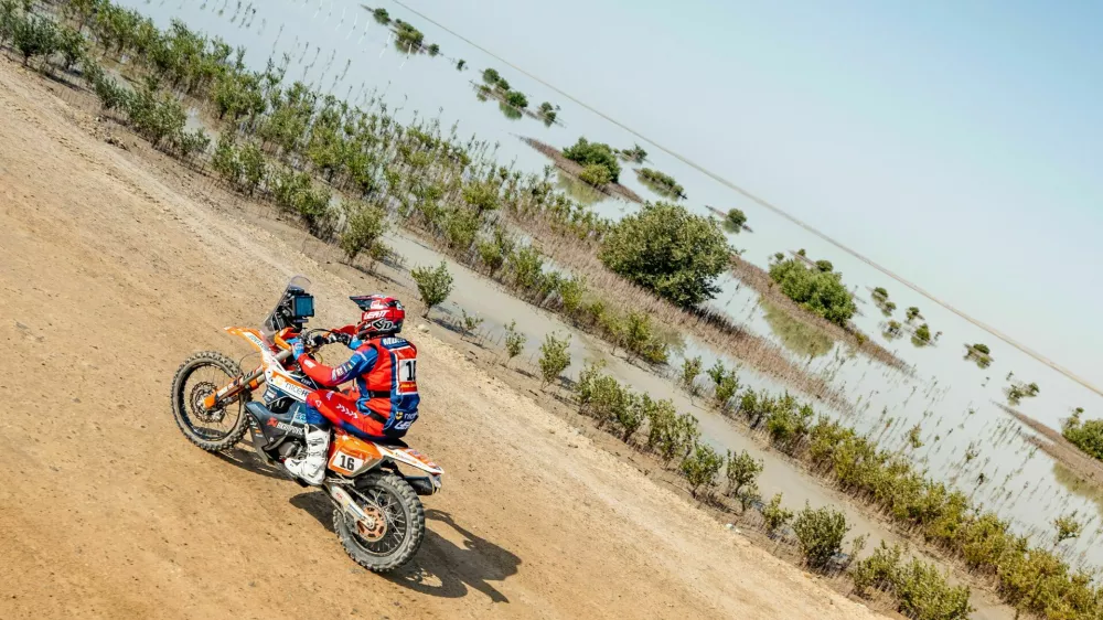 Toni Mulec na Dakarju