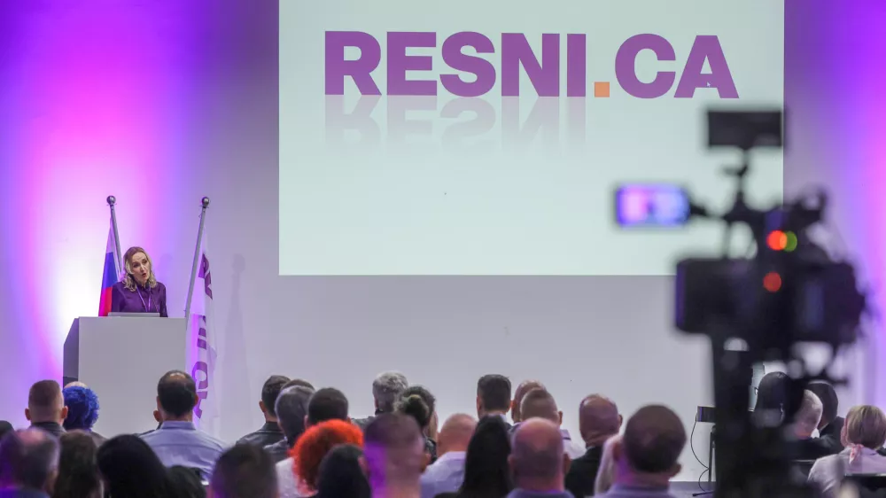 Ljubljana, Mons.Dogodek stranke Resni.ca, na katerem so predstavili kandidate stranke, strankin podmladek, strokovni svet in vizijo za prihodnost.