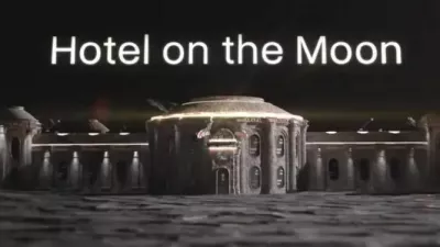 V podjetju GRU Space načrtujejo izgradnjo prvega hotela na Luni. 