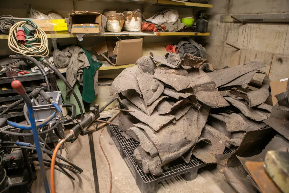 19.01.2026 - livarska delavnica Livartis Volavlje - Livarstvo umetninFoto: Luka Cjuha