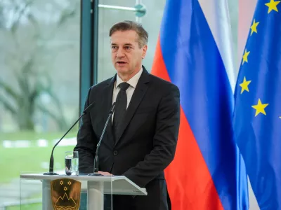 Brdo pri Kranju, Kongresni center Brdo.Predsednica republike Natasa Pirc Musar in predsednik vlade Robert Golob sta pripravila tradicionalni sprejem za diplomatski zbor ob zacetku novega leta.