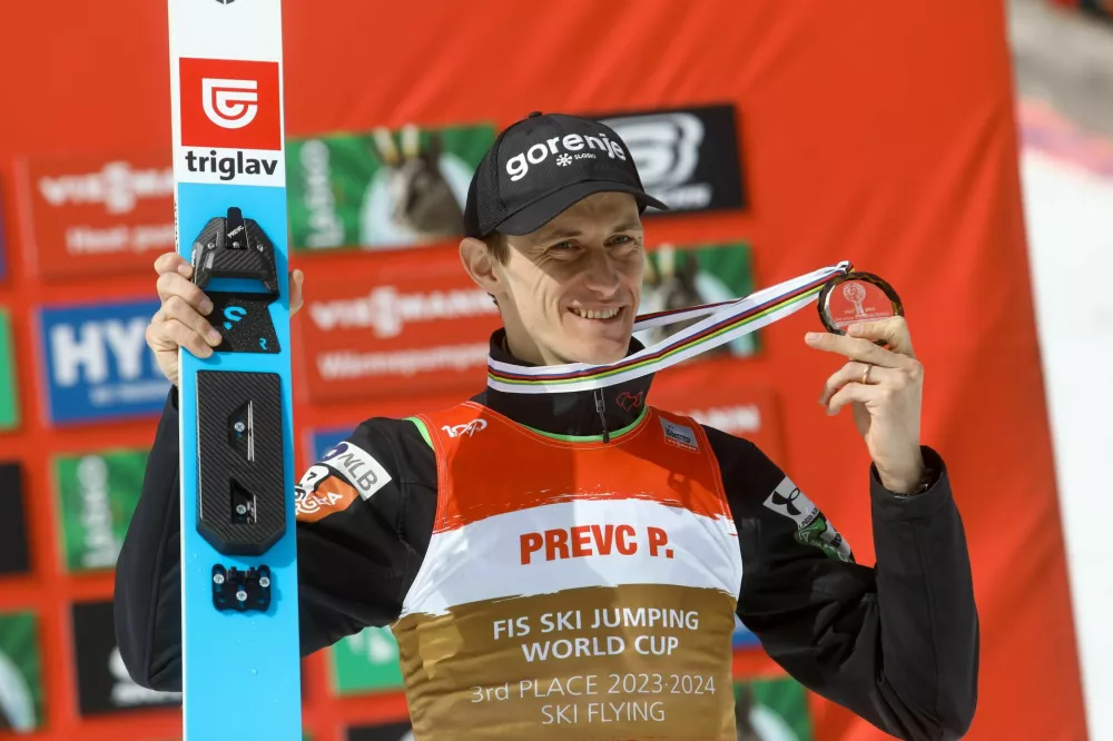 Peter Prevc24.03.2024 - finale svetovnega pokala v poletih Planica 2024 - nedeljaFOTO: LUka Cjuha / Foto: Luka Cjuha