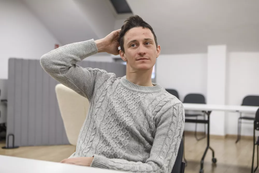 20.01.2026 - Peter Prevc, nekdanji slovenski smučarski skakalec, Foto: Luka Cjuha / Foto: Luka Cjuha