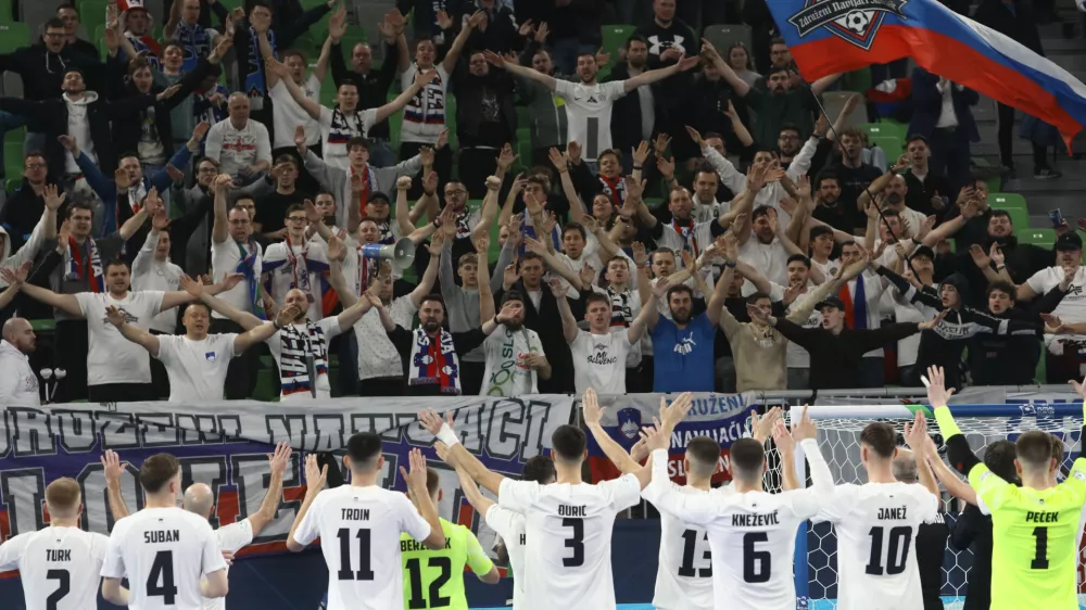 Slovenija &Scaron;panija23.1.2026 - UEFA Futsal Euro 2026 LjubljanaFoto: Luka Cjuha