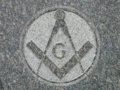 Prostozidarji grobnica znak