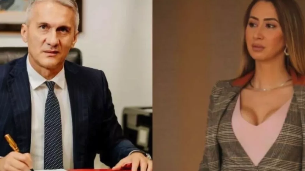 Dejan Vuk&scaron;ić in Mirjana Pajković